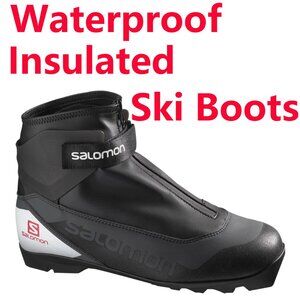 Brand New Salomon Men Escape Plus Prolink Nordic Ski Boots-Waterproof, Insulated